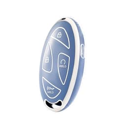 CHATYYD for Hyundai Loniq Key fob Cover(5 Buttons)