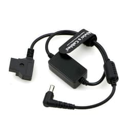 Alvin's Cables Alvin’s Cables D-tap to DC Power Cable for Sony FX6 FX9 Camera Right Angle DC to D-tap 19.5V Regulated Output Cable 50cm|19.7inches