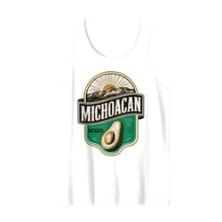 Michoacán Magico Querido Michoacán Avocado Sunrise Scenic Tank Top