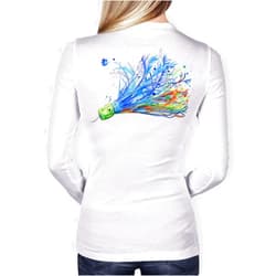 Southern Fin Apparel Womens Performance Fishing Shirt Girls Ladies Long Sleeve