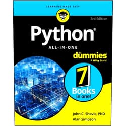 John C. Shovic,Alan Simpson Python All-in-One For Dummies (For Dummies: Learning Made Easy)