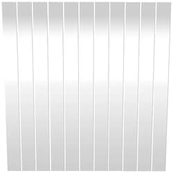 Teziicus 22 Pcs Metal Strips Metal Shim Stock Metal Sheet Metal Shims Gap Filler Trim Strips, 12