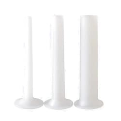 POHOVE Sausage Packing e 3pcs/Set Home Horn Kitchen Tool Hotel Restaurant Portable Cooking Food Grinders Meat Stuffer Handmade sy Clean Filling Funnels