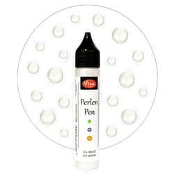 Viva Decor .8-Ounce Pearl Color Pen, Ice White