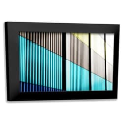 ArtDirect - Hausenflock, Alan 18x13 Black Modern Framed Art Print Titled: Louvers II