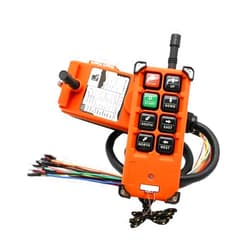 LENVOD 1PCS Wireless Industrial Remote Control Switch Crane Control Crane 1 Transmitter + 1 Receiver F21-E1B 6 Channels (Size : AC 110V)