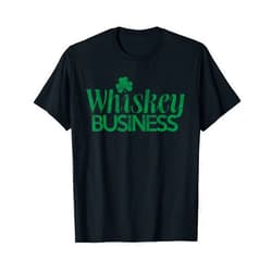 BoredKoalas Funny St. Patrick's Day Shirts Irish Whiskey Business Funny St. Patricks Day Drinking Team Gift T-Shirt