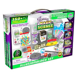 Fantasma Magic of Science Illusionology STEM Based Magic Set - Over 150 Science Experiments and Tricks, Blue