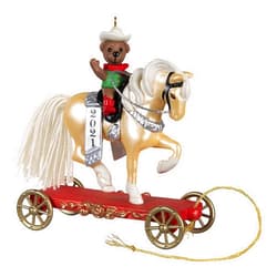 Hallmark Keepsake Christmas Ornament, Year Dated 2021, A Pony for Christmas