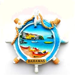 Weekino Bahamas Fridge Magnet 3D Resin Handmade Craft Tourist Travel City Souvenir Collection Refrigerator Sticker
