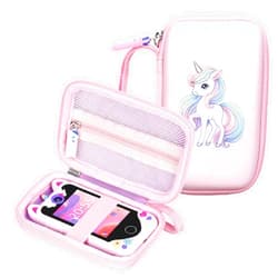 Worfty Kids Smart Phone Case for Yosfeng for KOKODI for Meetrye Kids Smart Phone Girls Toy, Pink Unicorn Kid Smart Phone Case (Case Only) (Pink-Unicorn)