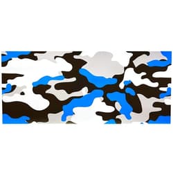 MJVINYL Camouflage Vinyl Film Wrap Decal Air Bubble Free Blue Black White Gray + Free Tool Kit (240