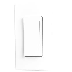 ELEGRP Dimmer Switch, Touch Dimmer Light Switch for LED Lights 150W, INC/HAL 450W, Single Pole LED Dimmer Switch, Needs Neutral Wire, Wall Plate Included, UL Listed, 1 Pack, White