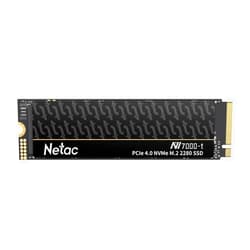 Netac 1TB PCIe Gen4x4 M.2 SSD Up to 7,300 MB/s NVMe Internal SSD with Aluminum Heatspreader High-Performance Storage for Desktop and Laptop PCs Works with PS5, NV7000-t