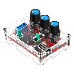 Weewooday Signal Generator Kit, XR2206 Precise Function Signal Generator Frequency Module Signal Generator DIY Kit Sine Triangle Square Output Adjustable 1Hz-1MHz, 9-12V Direct Current Input (1)