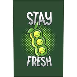 Lucas C. Falls Stay Fresh: Süße Erbsen für Kinder, Männer und Frauen - Witziges Geschenk für alle, die Gemüse, Obst und Früchte mit Gesicht lieben - Eine tolle ... 6x9 in (15.24 x 22.86 cm) A5 (German Edition)