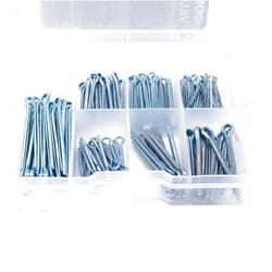 T.K.Excellent T.K. Excellent Cotter Pin Assortment,Zinc Plated Premium Quality Cotter Pins Kit,Holds Pins 106Pcs