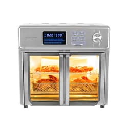 Kalorik MAXX® Digital Air Fryer Oven, 26 Quart, 10-in-1 Countertop Toaster Oven & Air Fryer Combo-21 Presets up to 500 degrees, Includes 9 Accessories & Cookbook