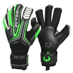 Renegade GK Vulcan Goalie Gloves with Microbe-Guard (Sizes 6-11, 4 Styles, Level 3) Pro-Tek Fingersaves & 3.5+3MM Hyper Grip | Excellent Goalkeeper Glove for Higher Play | Based in The USA