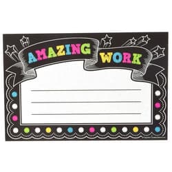 Teacher Created Resources Chalkboard Brights Amazing Work Awards (TCR5836)