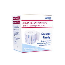 Areza Medical Surgical Tape - Cut with Scissors - Retention Tape - Securing Wound Dressings & Medical Catheters, Tubes, Lines, & Devices - 2