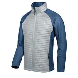 Little Donkey Andy Men's Insulated Running Warm Jacket, Thermal Hybrid Hiking Jacket