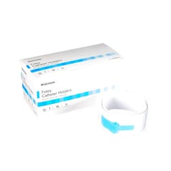 McKesson Foley Catheter Tube Holder with Dual-Locking Tabs - Urinary Leg Band Holder, 1 Count