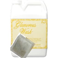 Tyler Candle Glamorous Wash Diva (4 OZ) Laundry Detergent/with Glamorous Sachet Single Pouch,large