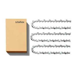 Tallox 3 tallox 16 inch chainsaw chains 3/8 LP .050 Inch 57 drive links fits 91PX57CQ/ 91VG57CQ Echo CS-3510/352/3400/400, Worx WG300,WG303 - S57