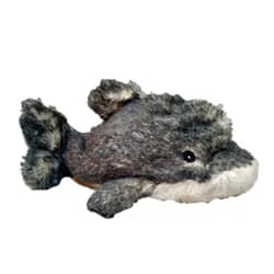 Intelex Warmies Microwavable French Lavender Scented Plush Dolphin, Gray