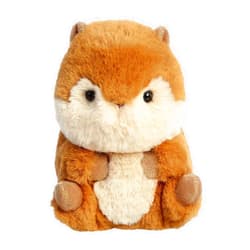 Aurora® Round Rolly Pet™ Romper Chipmunk™ Stuffed Animal - Adorable Companions - On-The-Go Fun - Brown 5 Inches