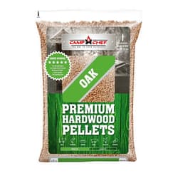 Camp Chef Oak Flavor 100% All-Natural Wood Pellets for Smokers and Pellet Grills, Smoke, Bake, Roast, Braise and BBQ, 20 lb. Bag