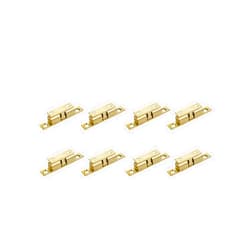 Rannb Cabinet Door Catch Solid Brass Dual Ball Tension Latch Dual Ball Roller Catch - 8pcs