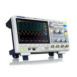 Siglent Technologies SDS1104X-E 100Mhz Digital Oscilloscope 4 Channels Standard Decoder, Grey