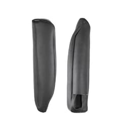 JEMETA Fit for Land Rover Discovery 3 4 2004-2016 Fit for Range Sport 2005-2013 Microfiber Leather W/Foam Seat Armrest Handle Cover Trim Decoration (Color : Black, Size : 1)