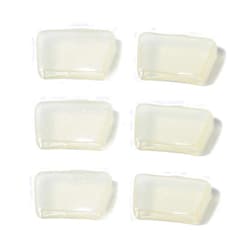 SPEEDWOX 6 Pcs Replacement Rubber Tips Kit for Standard Glass Running Pliers Breaking Pliers Key Fob Pliers Hardware Install and Stained Glass Work Supplies and Tools