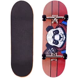 BRAVORD Professional Complete Wooden Fingerboard 32/34mm 5-Ply Maple Finger Skateboard with Upgraded Components (SK-Panda)
