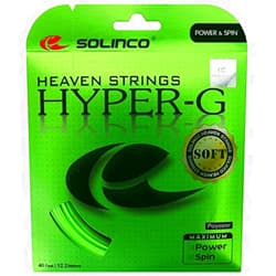 Solinco Hyper-G Soft Tennis String Set - Best Racquet String for Spin and Control