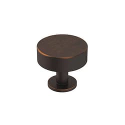 Amerock | Cabinet Knob | Oil Rubbed Bronze | 1-1/4 inch (32 mm) Diameter | Radius | 1 Pack | Drawer Knob | Cabinet Hardware
