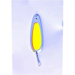 Montana Tackle Kokanee Dodger: uv Chartreuse Prism/Nickel