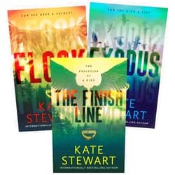By Kate Stewart (Author) The Ravenhood Series 3 Books Set - Flock, Exodus, The Finish Line