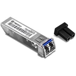 TRENDnet SFP to RJ45 Mini-GBIC Single-Mode LC Module, TEG-MGBS10, for Single Mode Fiber, Distances up to 10km (6.2 Miles), Gigabit SFP Module, IEEE 802.3z Gigabit Ethernet, Lifetime Protection