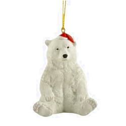 JFSM INC. Polar Bear Ornament, Christmas Tree Ornament Figurine Collectible
