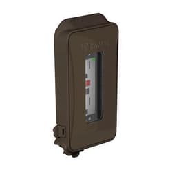 TayMac ML450Z Single-Gang Mount 16-in-1 Flat Nonmetallic Weatherproof Vertical/Horizontal, 1-Pack, Bronze