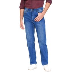 Soojun Men's Flex Waistband Relaxed Fit Straight Leg Jeans