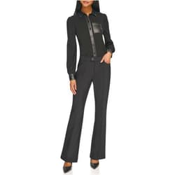 KARL LAGERFELD Women's Nylon Compression Sport Pant