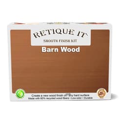 Retique It Gel Stain Liquid Wood Kits Real Paintable Wood. Great Companion to Chalk Finish Paint, Milk Paint, Furniture Paint. (1x Reg, Brushed Finish, 35 Barn Wood)