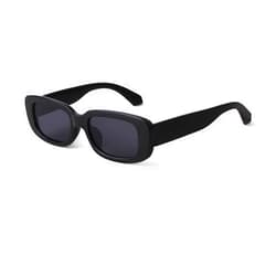 JUDOO Black Rectangle Sunglasses Women Trendy Retro Sunglasses 90s Vintage Cute Sunglasses UV400 Protection