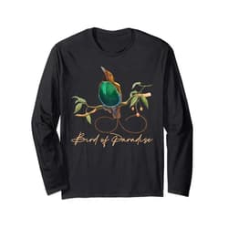 Birds With A Stout Body Or Small Animal Lover Flying Birds Of Paradise Flying Animal Pigeon Long Sleeve T-Shirt