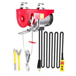 Happybuy 880 LBS Lift Electric Hoist, 110V Electric Hoist, Remote Control Electric Winch Overhead Crane Lift Electric Wire Hoist for Factories, Warehouses and Goods Lifting